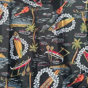 Tropical Hawaiian Surfboard Print unisex Swim wrap - rare- one size
